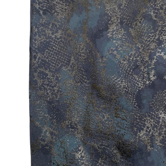 NWT SPANX Reptile 7/8 High Waist Workout Leggings In Navy Reptile Size Small - Picture 10 of 10